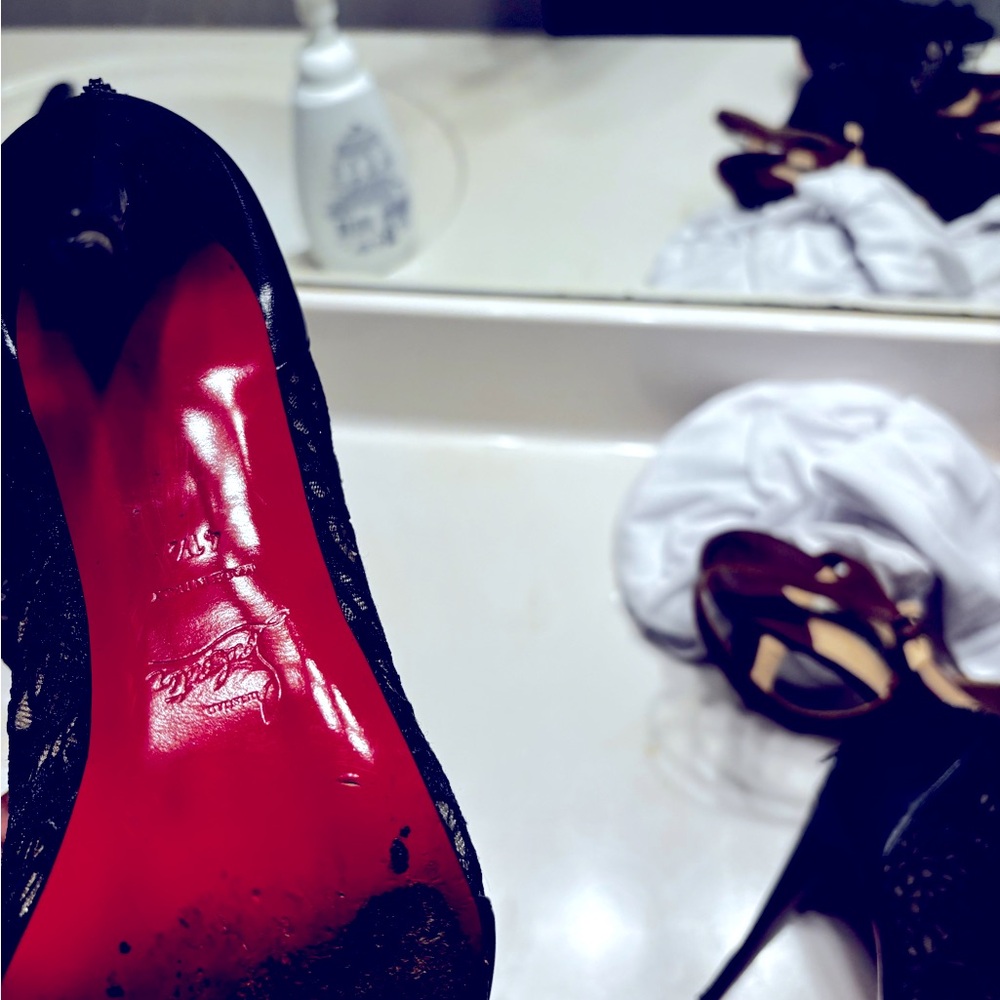 From my personal collection . Shoes are great for any setting. Elegant setting